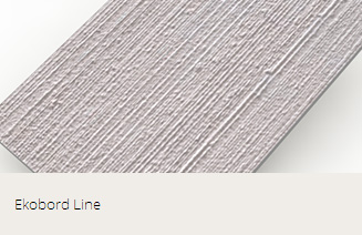 Ekobord Line Çizgi Fibercement